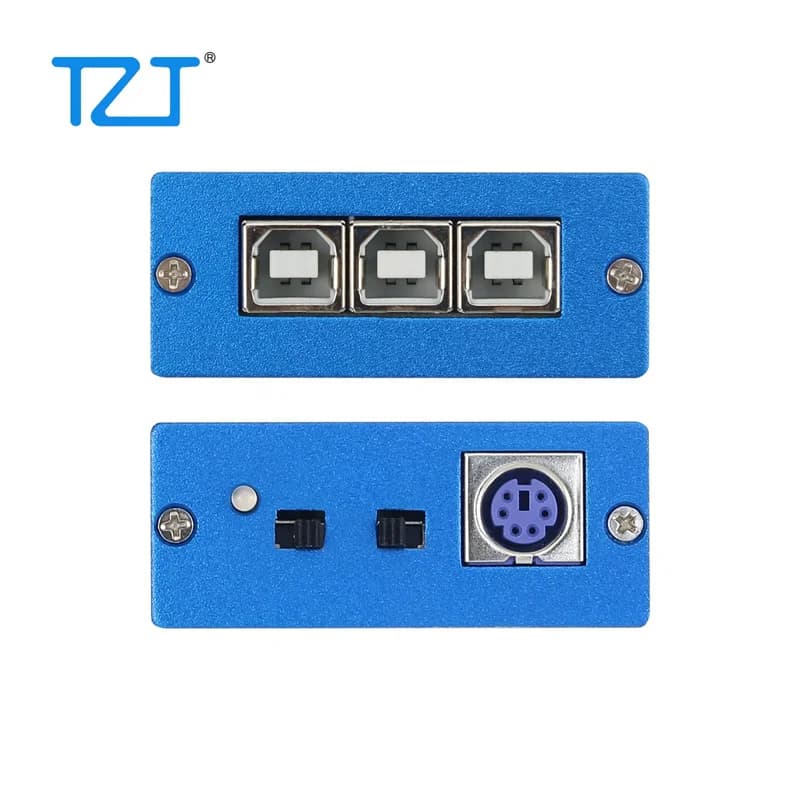Interface audio USB TZT R1-2023 avec câble à 6 broches, version carte son USB pour Echolink-zello-YY