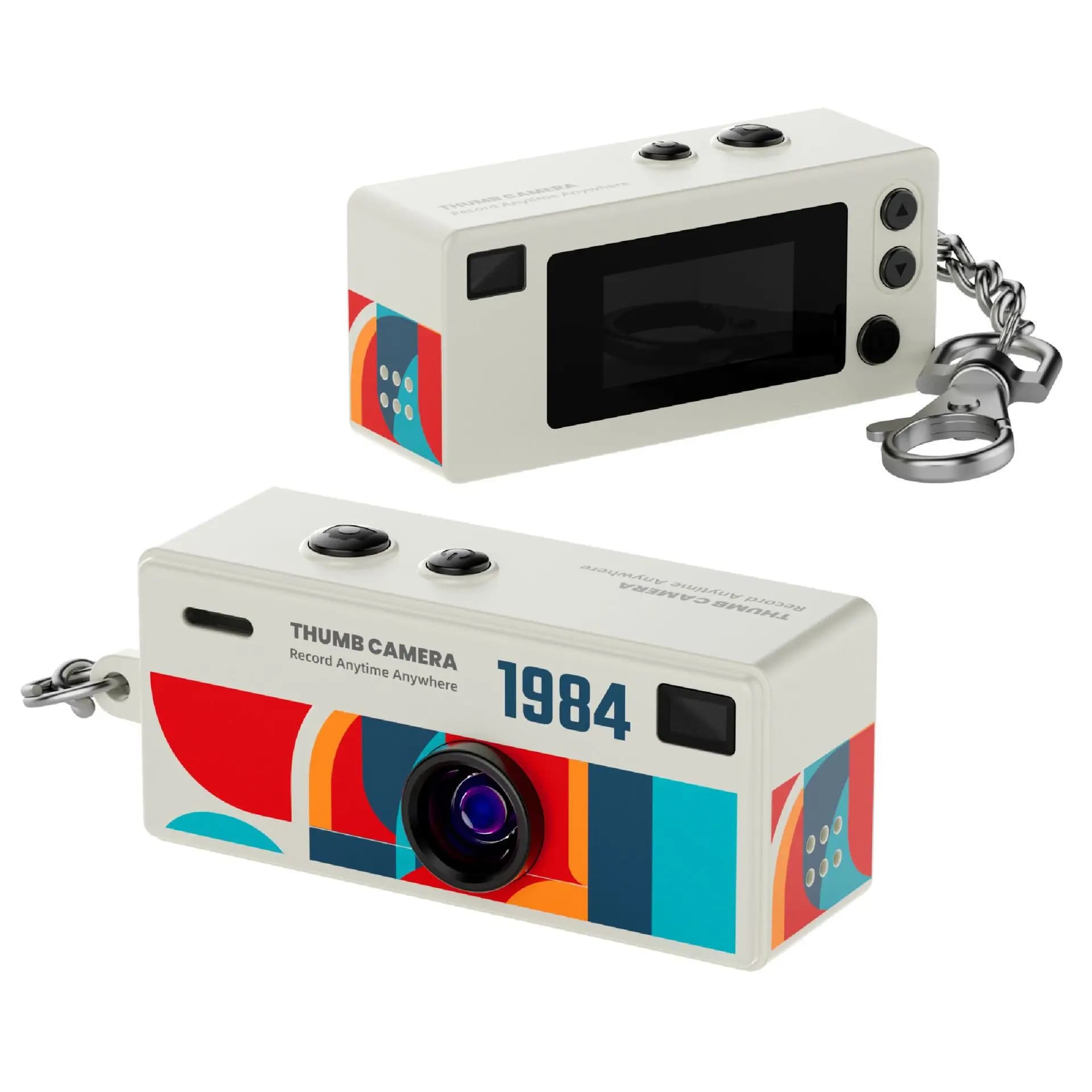 Mini caméra porte-clés rétro G6, enregistreur HD 1080P, flash intégré, mise au point automatique 130