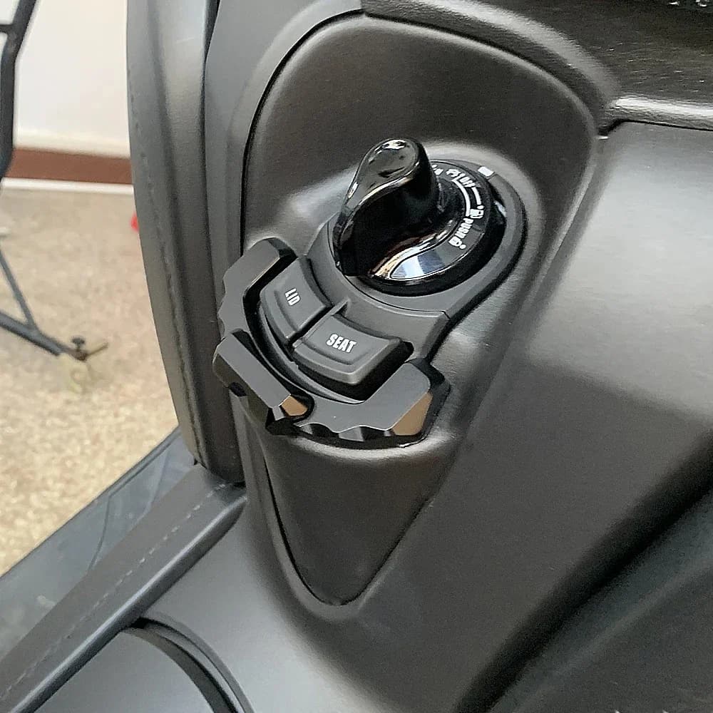 Couvercle décoratif de serrure de porte électrique CNC, pour Yamaha X-MAX125 X-MAX250 X-MAX300 2017-