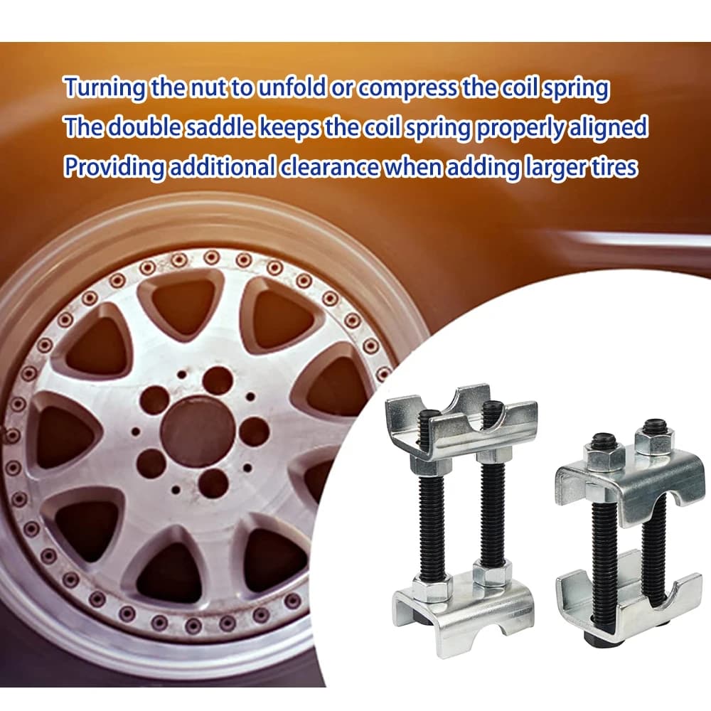 Entretoise réglable bidirectionnelle du ressort 2pcs/4pcs, mini amortisseur de contrefiche de compre