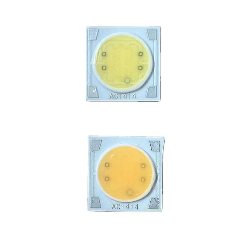 Perles lumineuses LED COB avec support en céramique, puce IC intelligente pour budgétaire extérieur,