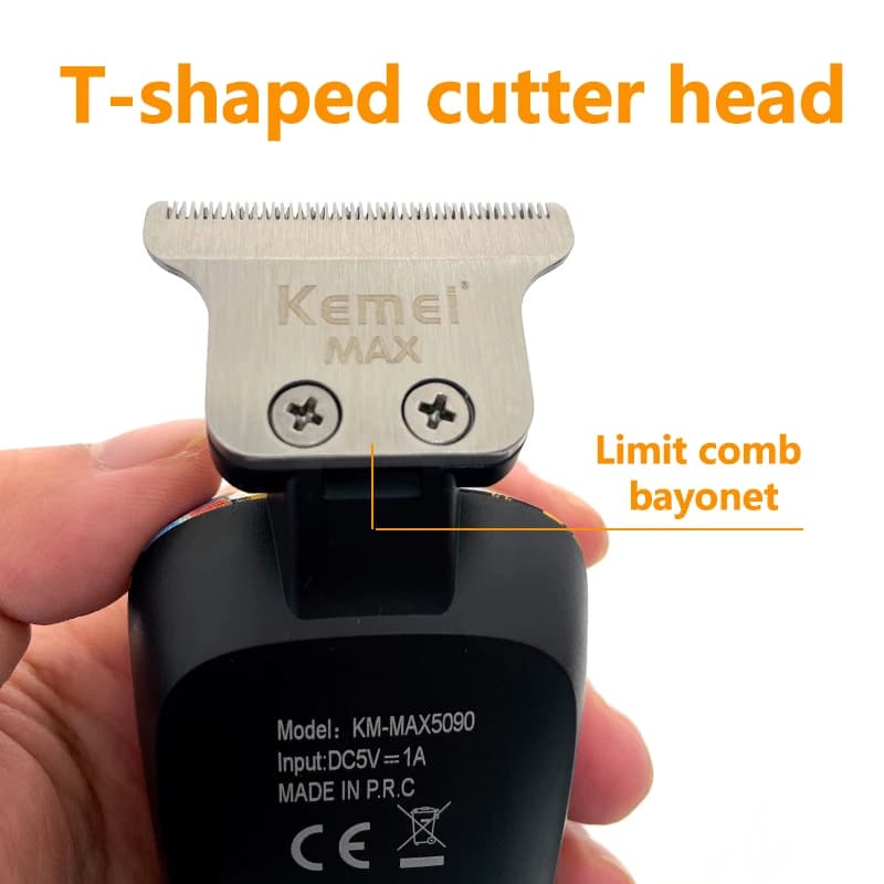Kemei KM-MAX5090 tondeuse à cheveux électrique multifonctionnelle maison tondeuse à cheveux impressi