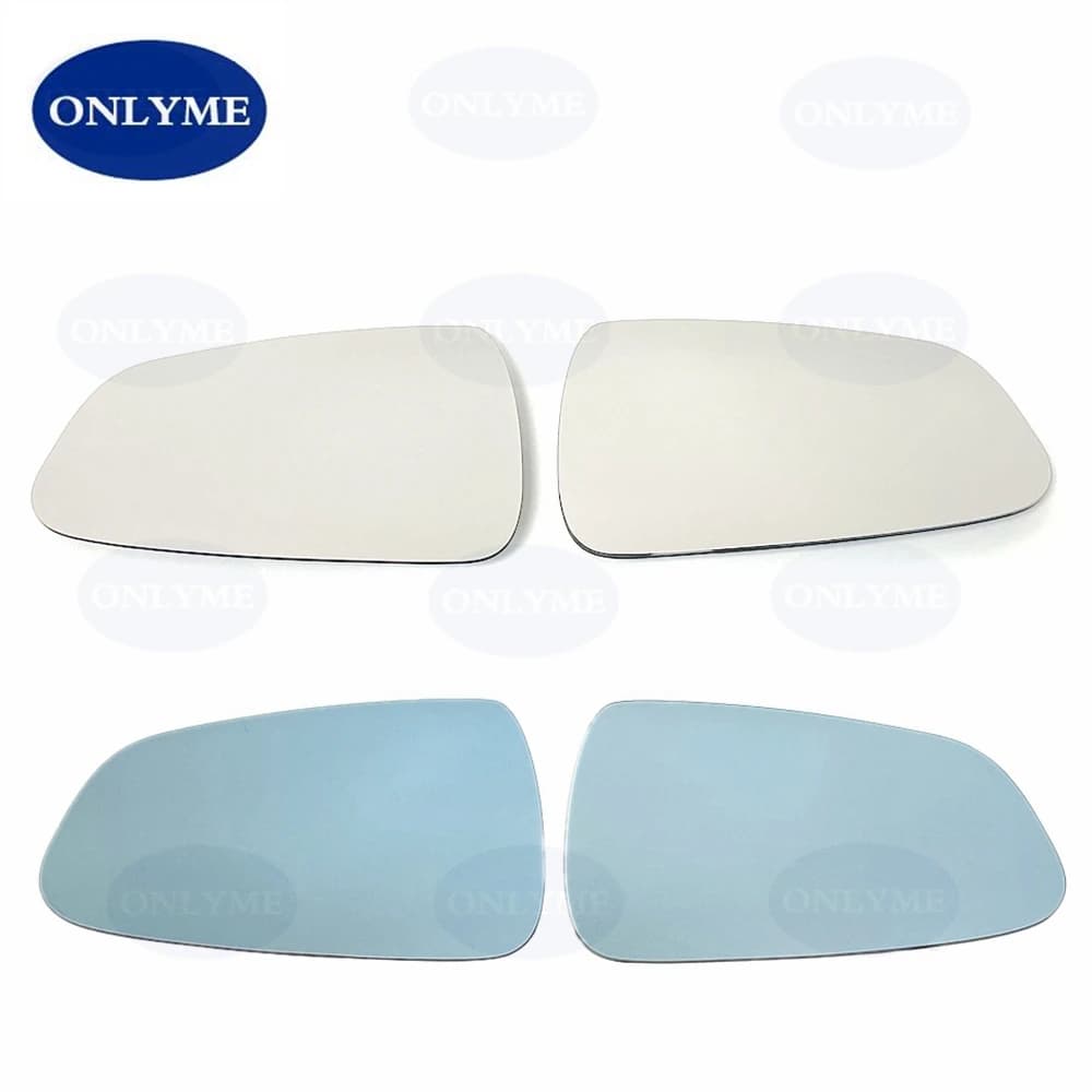 Miroir de voiture antireflet convexe bleu blanc, verre métropolitain pour les placements, modèle S 2