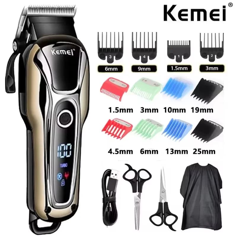 Kemei 1990 nouvelle tondeuse à cheveux tondeuse à cheveux professionnelle tondeuse à cheveux pour ho