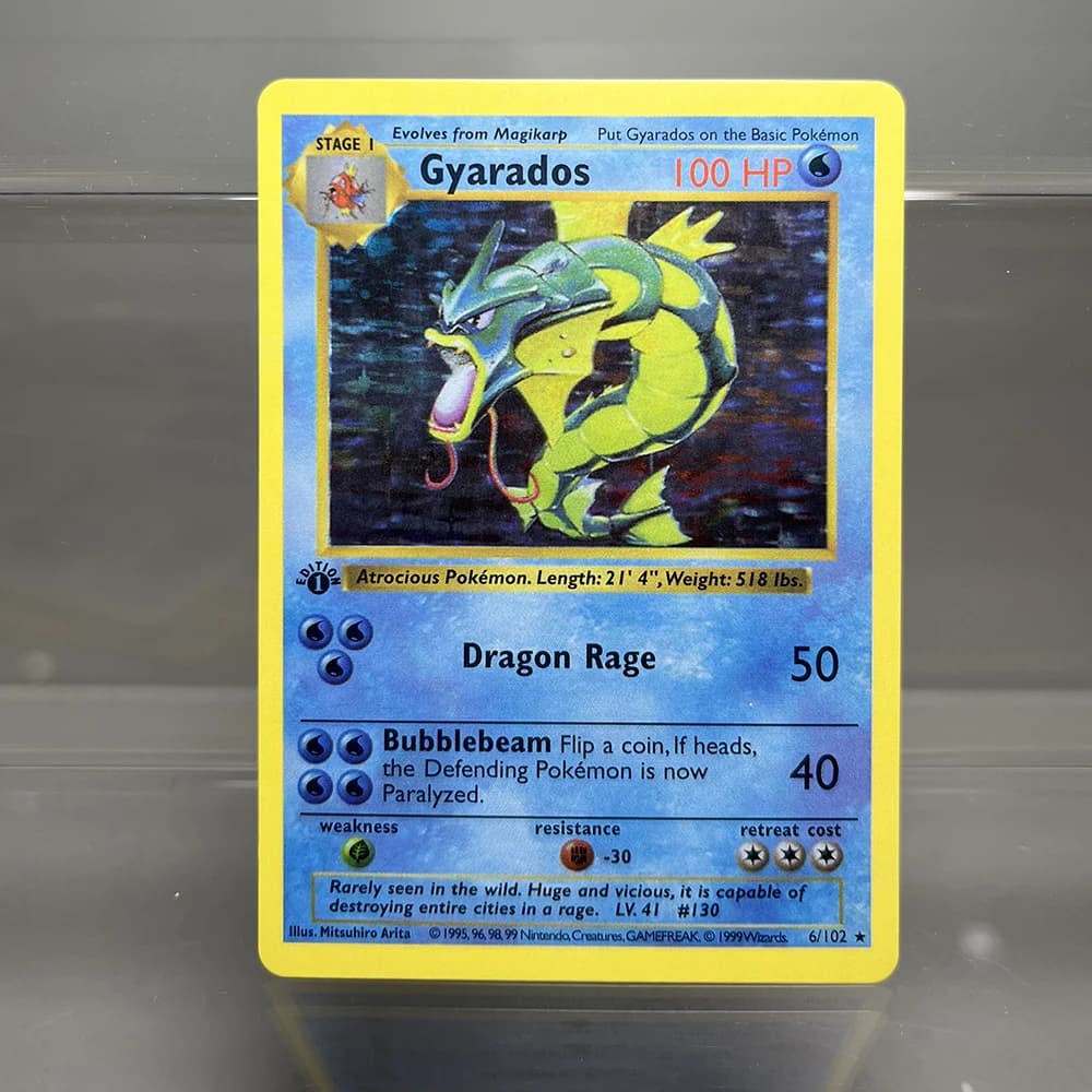PKM-Cartes de collection à feuille unique, Charizard, Blastoise, Dragonite, jeu de cartes proxy PTCG