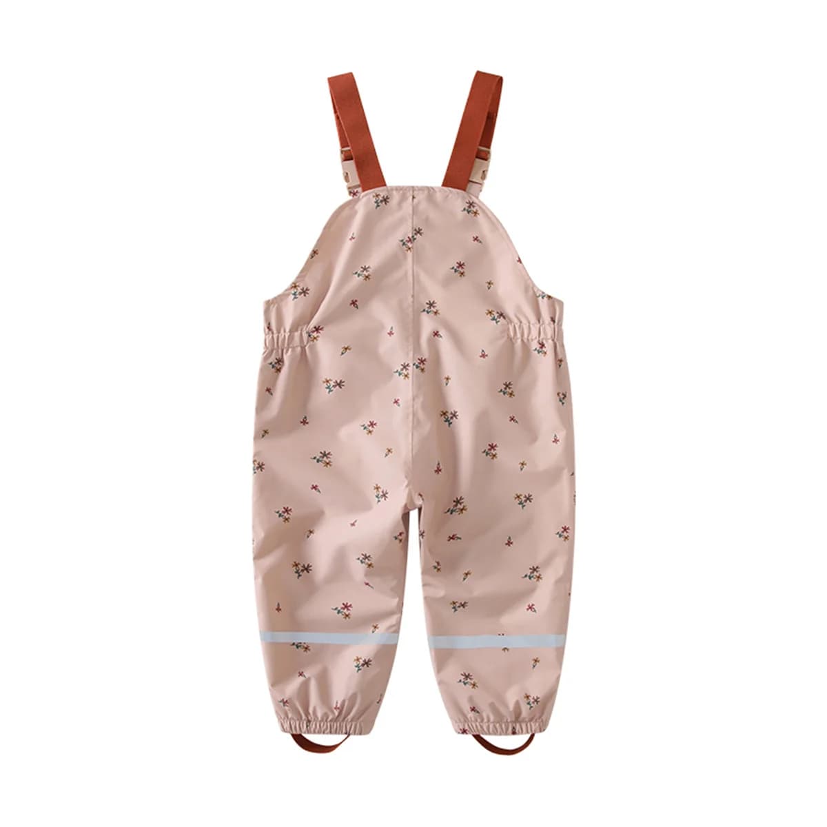 HONEYKING enfants pantalons de pluie imperméables combinaisons pour bébés garçons filles salopette p