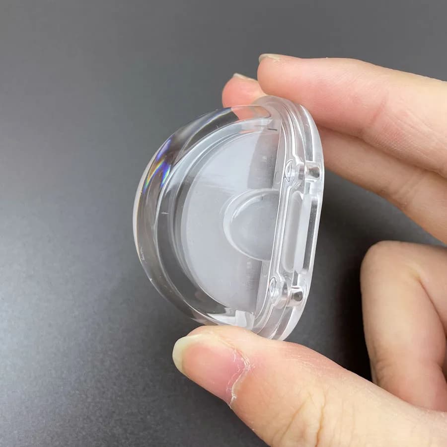 Lentille LED de haute qualité avec anneau étanche, lentille de lampe de fenêtre résistante, lentille