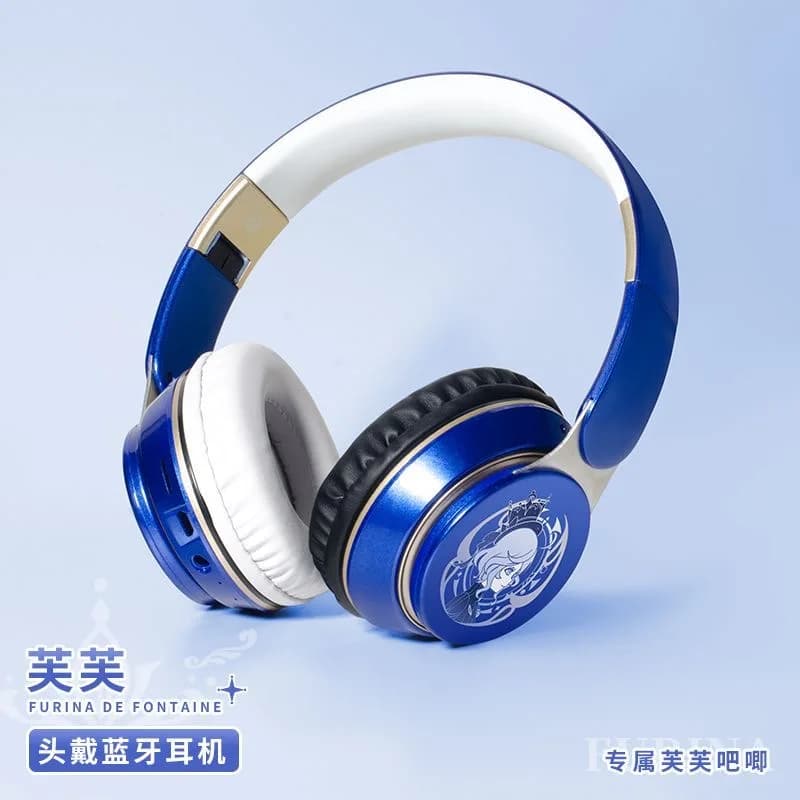 Genshin Impact thème casque Audifonos Klee Xiao Beelzebul Hutao Zhongli Kaedeharakazuha sans fil Cos