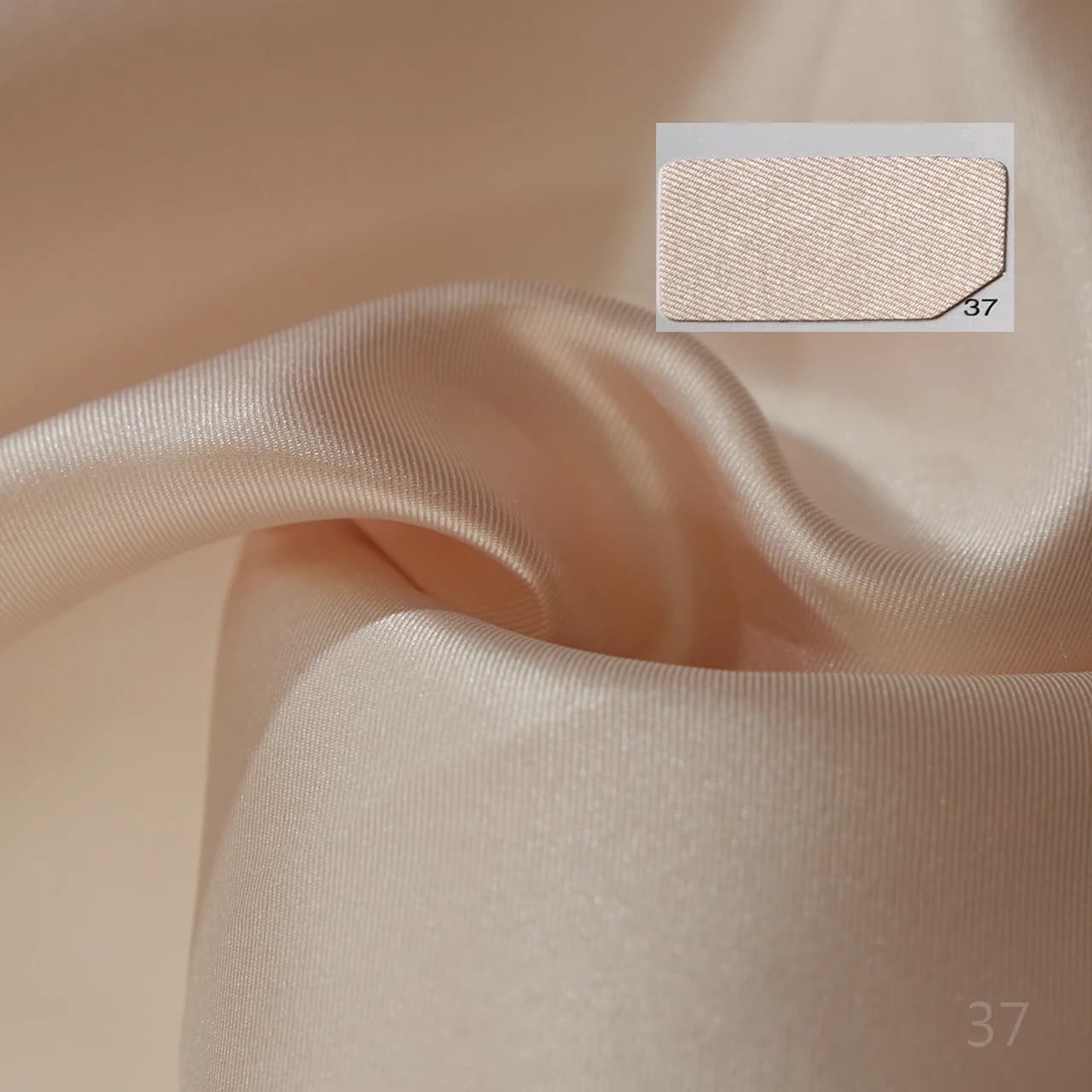 Tissu en satin sergé de couleur unie, dur et croustillant, pour robe de mariée de styliste Mikado, à