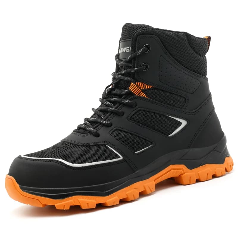 Chaussures de sécurité pour hommes, antidérapantes, Anti-perforation, Anti-écrasement, bout en acier