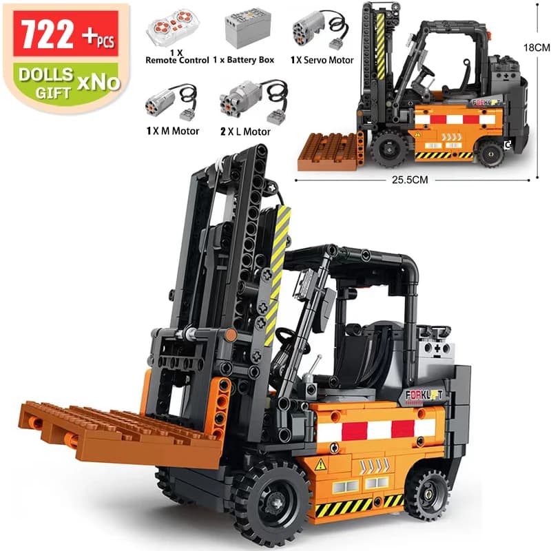 MOC-83447 télécommande mécanique D11 Bulldozer ville véhicule de Construction blocs de Construction 