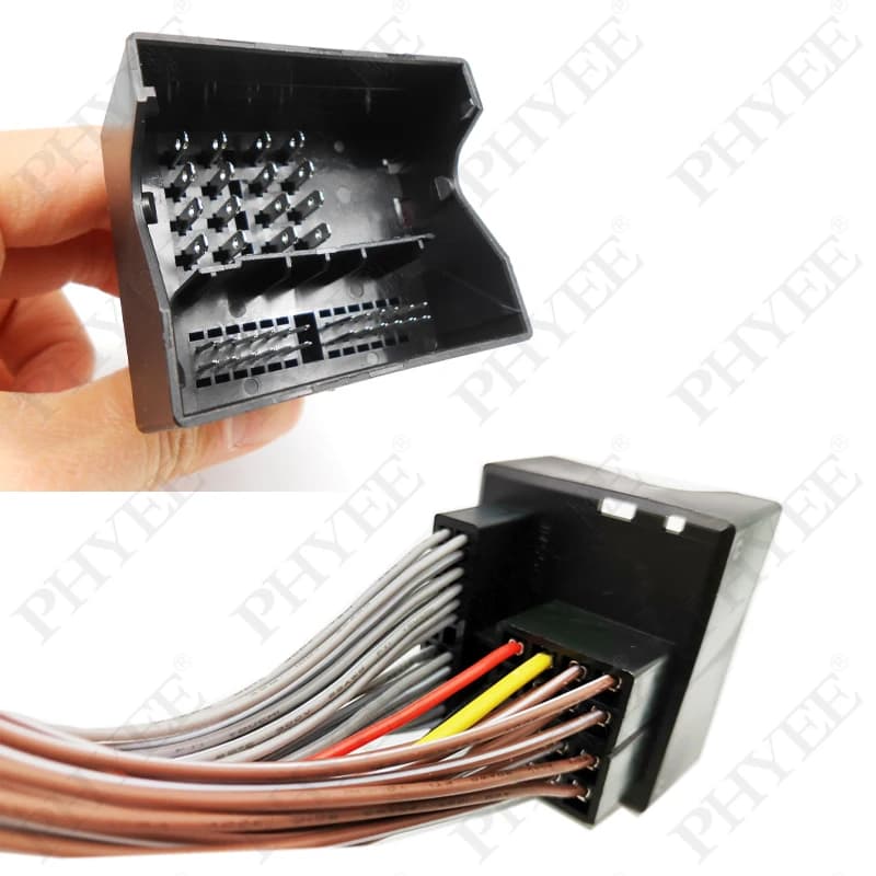 Câble adaptateur d'extension Quadlock 40 broches, faisceau de câbles Plug Play pour BMW citroën Ford