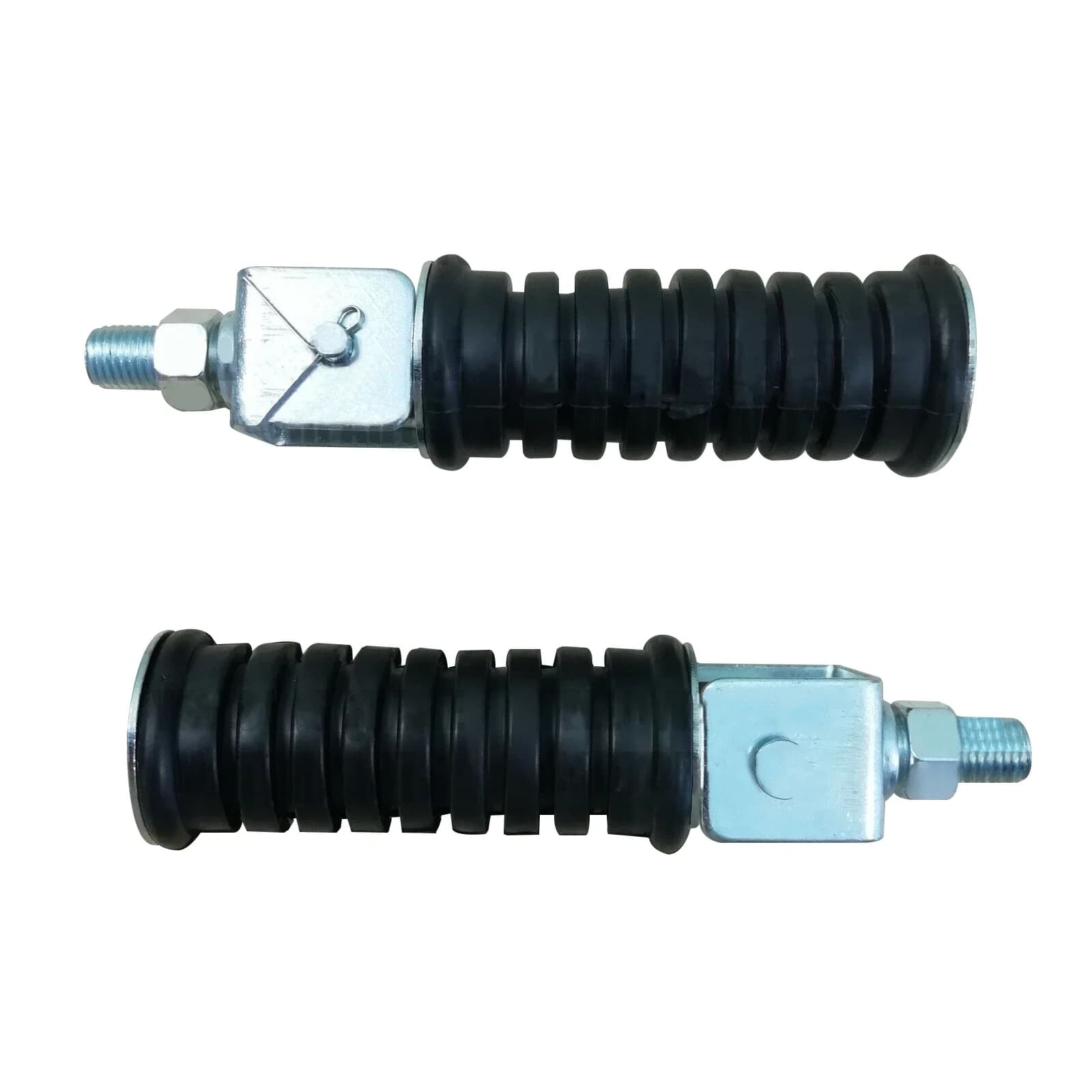 Repose-pieds arrière universels pour moto, repose-pieds, filetage 10mm, 1 paire