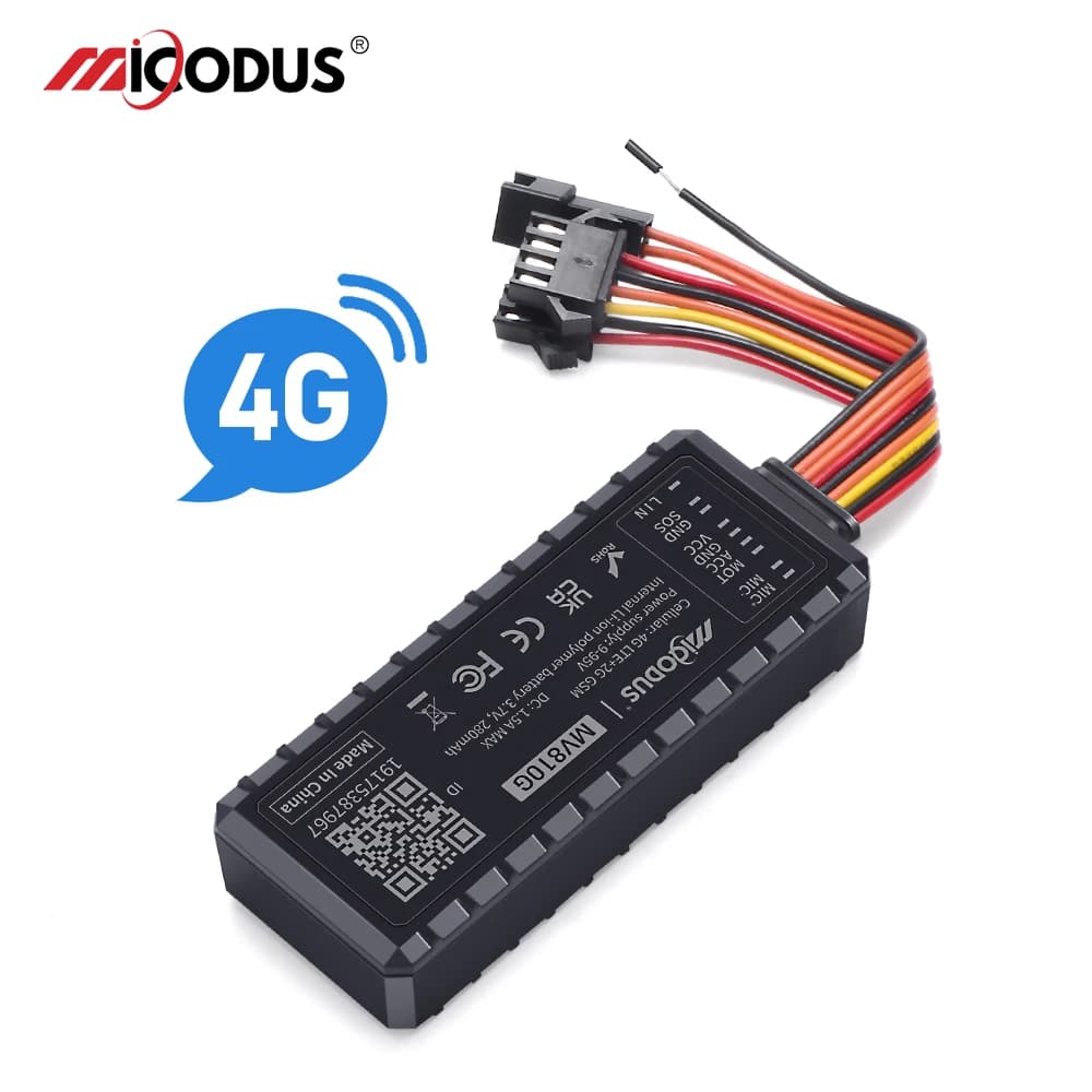 GPS Rastreador voiture 4G GPS Tracker MiCODUS MV810G 9-95V porte ouverte alerte coupure carburant Mi