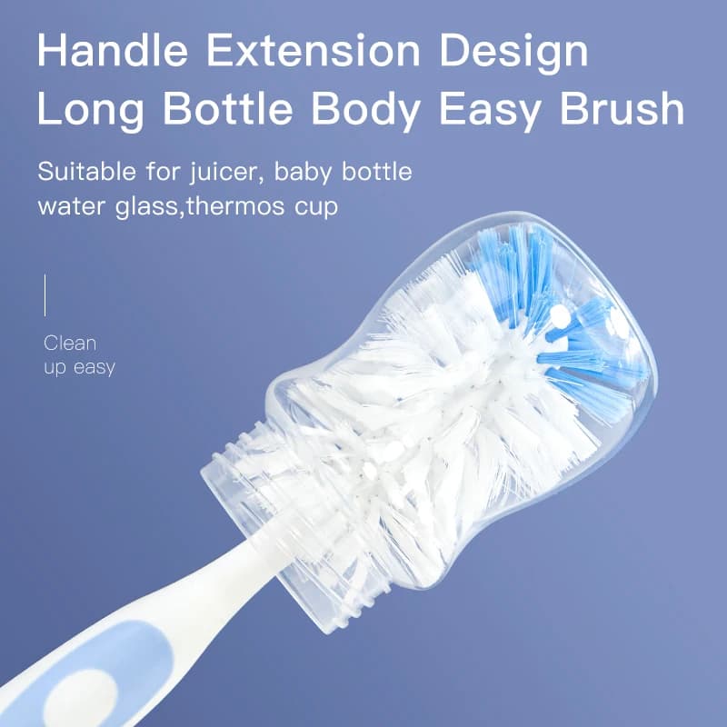 2 en 1 mère-enfant en Nylon biberon tasse brosse de nettoyage support d'aspiration Type alimentation