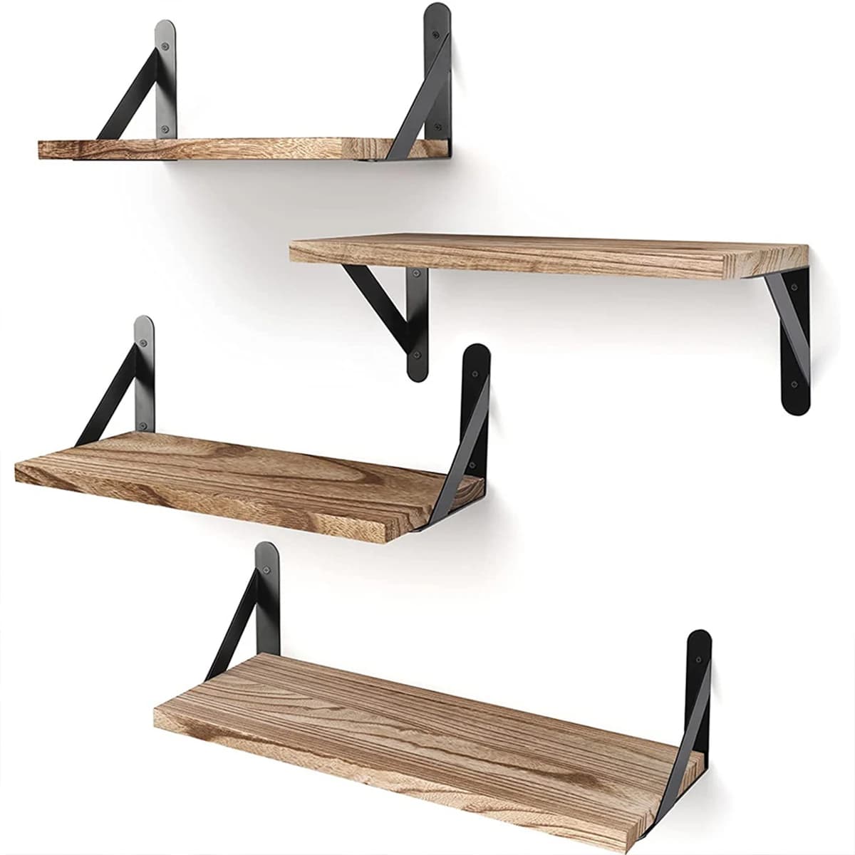 Étagères flottantes pour mur, étagères, étagère murale en bois pour salon, salle de bain, chambre à 