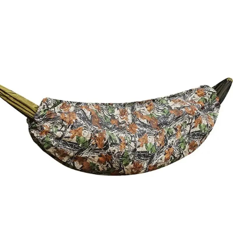 Hamacs de lit suspendus avec fermeture éclair ultraléger Portable Camping en plein air balançoire ha