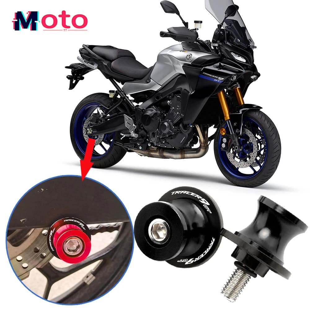 Curseur de Végétde bras oscillant en aluminium pour moto, vis de support, accessoires pour Yamaha Tr