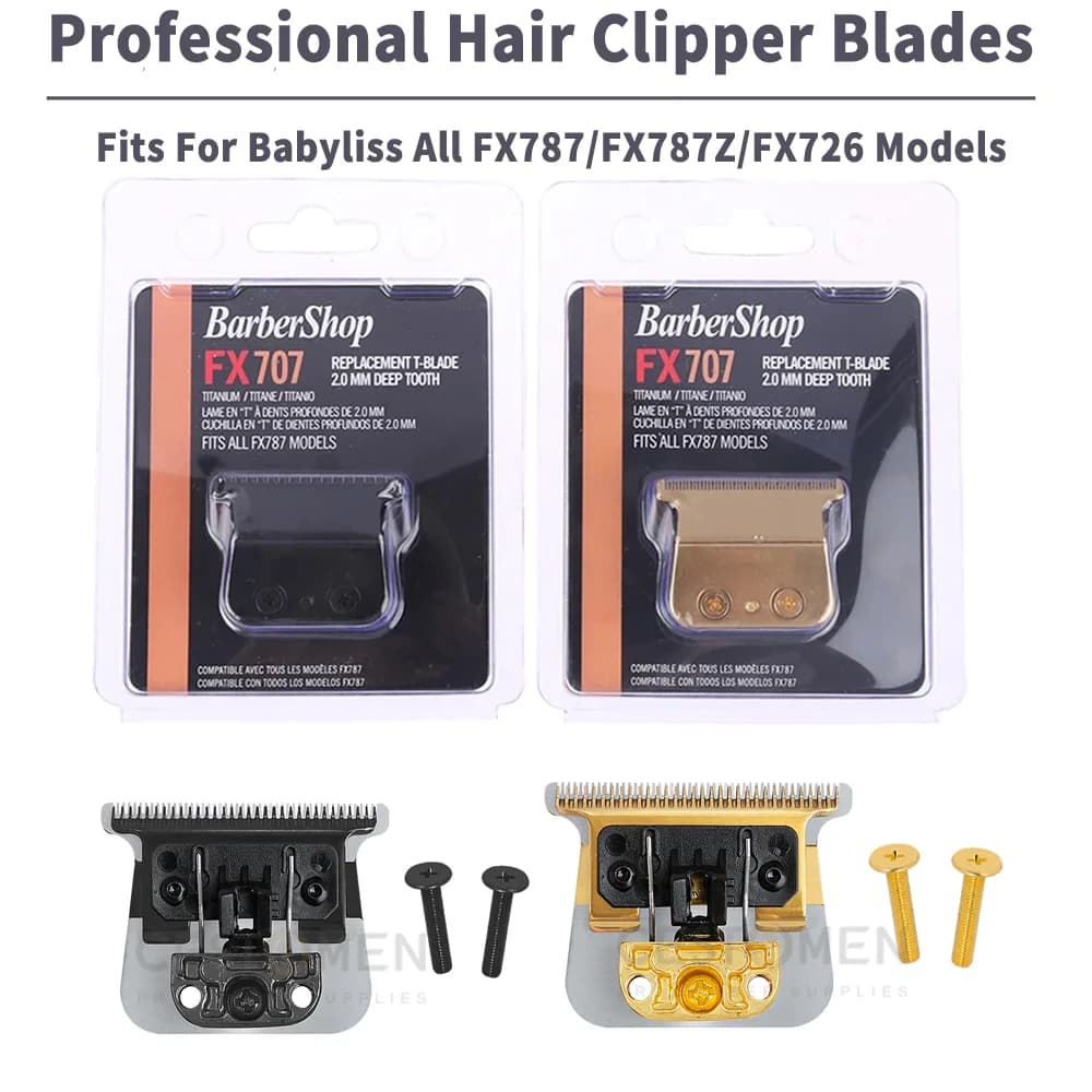 Lame de rechange professionnelle pour tondeuse à cheveux Babyliss, accessoires de barbier, FX707 FX8