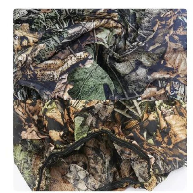 Ghillie Camouflage feuille chapeau 3D masque complet chapeaux turquie Camouflage chasseur accessoire