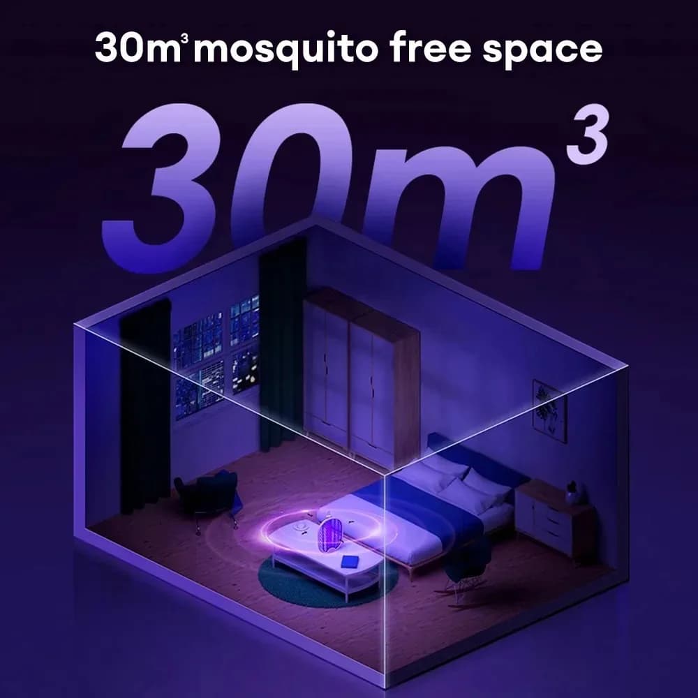 Tapette à moustiques électrique pliable, piège à mouches, insectes avec lumière UV, lampe de raquett