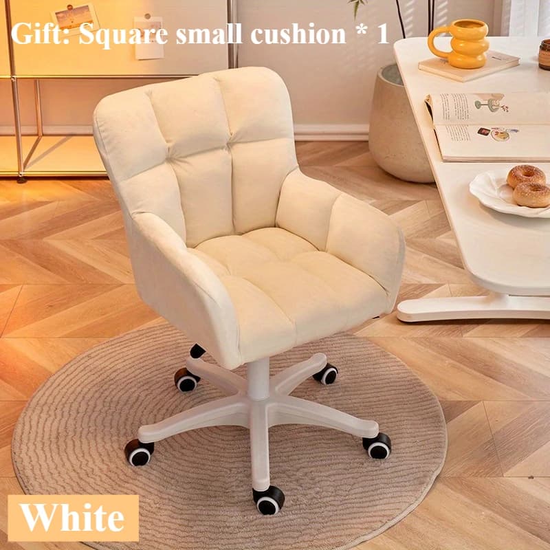 Chaise d'ordinateur, chaise pivotante pour la maison, chaise de bureau confortable, chaise longue de