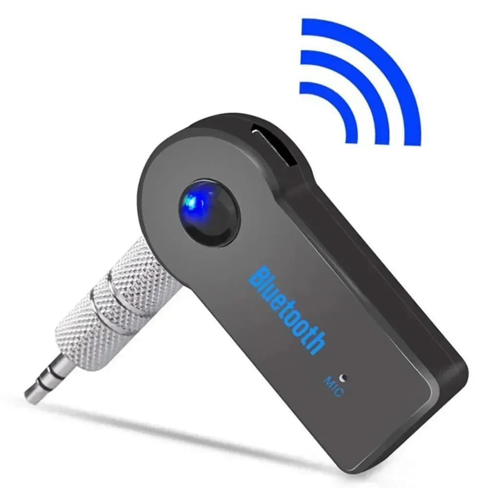 Adaptateur de prise sans fil Bluetooth 5.0 pour voiture, récepteur AUX Bluetooth 5.0, convertisseur 