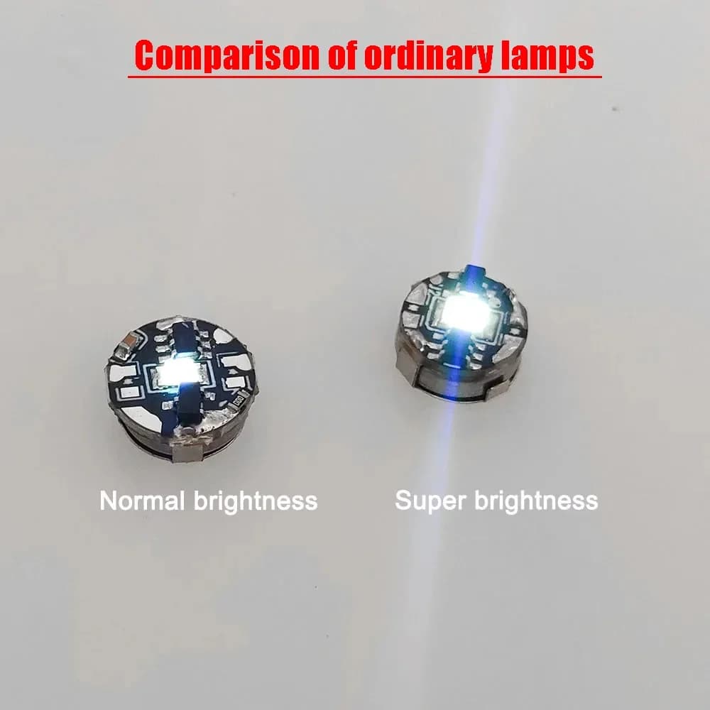 Lampe de contrôle de la lumière magnétique LED super brillante, jouets de bricolage, modèle de conce