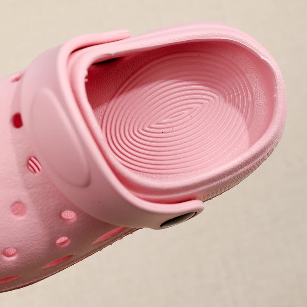 Sandales à trous pour enfants, chaussures pour enfants, pantoufles souples antidérapantes, Design Si