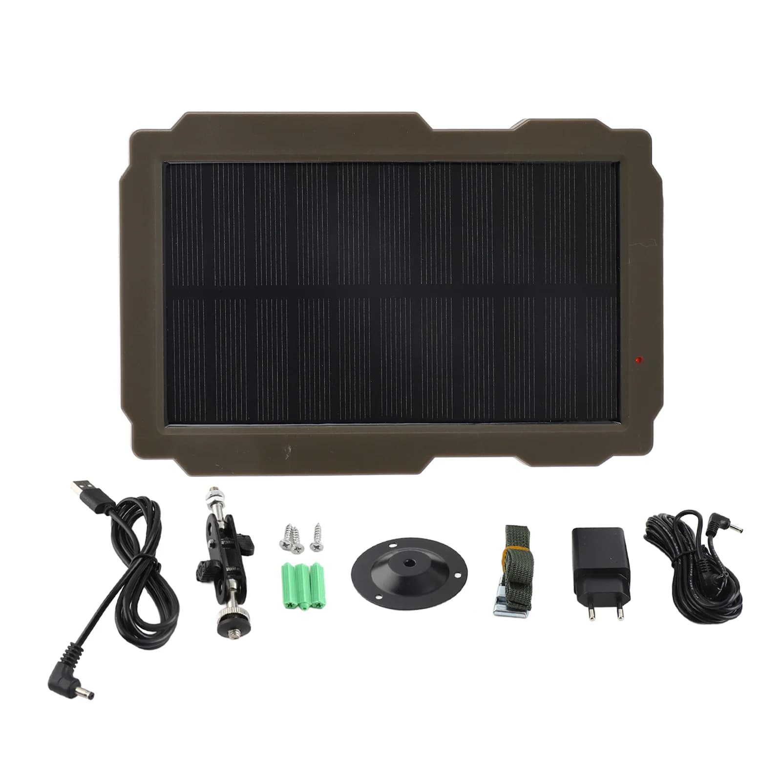 Caméra de chasse panneau solaire 3000mAh caméra de traînée panneau de batterie de charge solaire ave