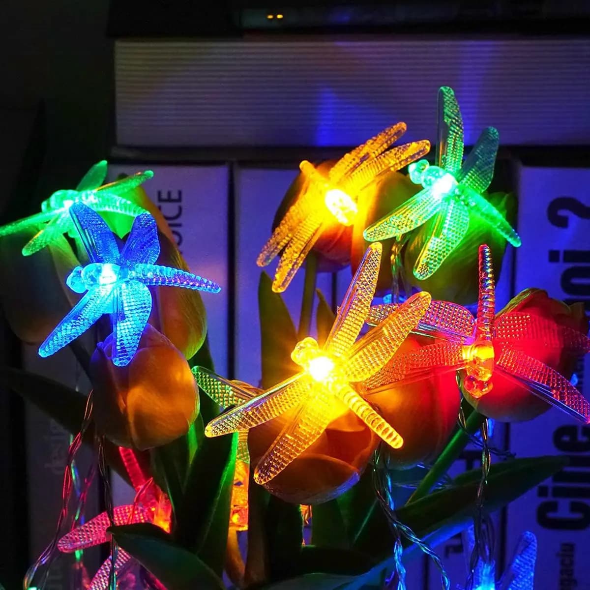 Fil d'éclairage féerique décoratif à 10 LED, 1.5M, alimenté par batterie, pour la maison, jardin, ch