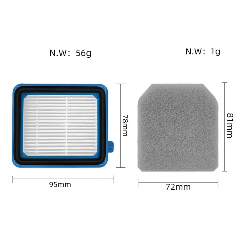 Pour aspirateur Electrolux Q6 Q7 Q8 WQ61/WQ71/WQ81, filtre Hepa lavable, accessoires de remplacement