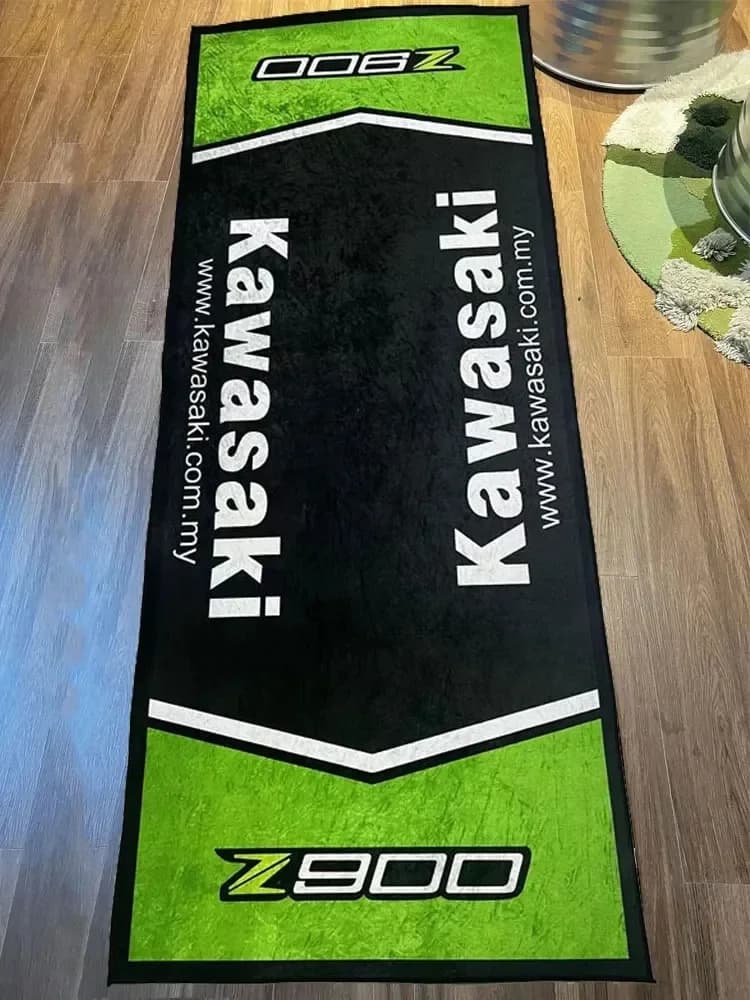 Tapis de Garage tapis de Moto course Cool Moto affichage tapis Kawasaki pour Kawasaki tapis de zone 