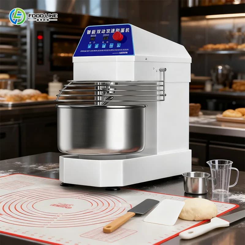 Machine à pétrir la pâte électrique commerciale personnalisée - Pétrin à pain et à pizza, haute effi