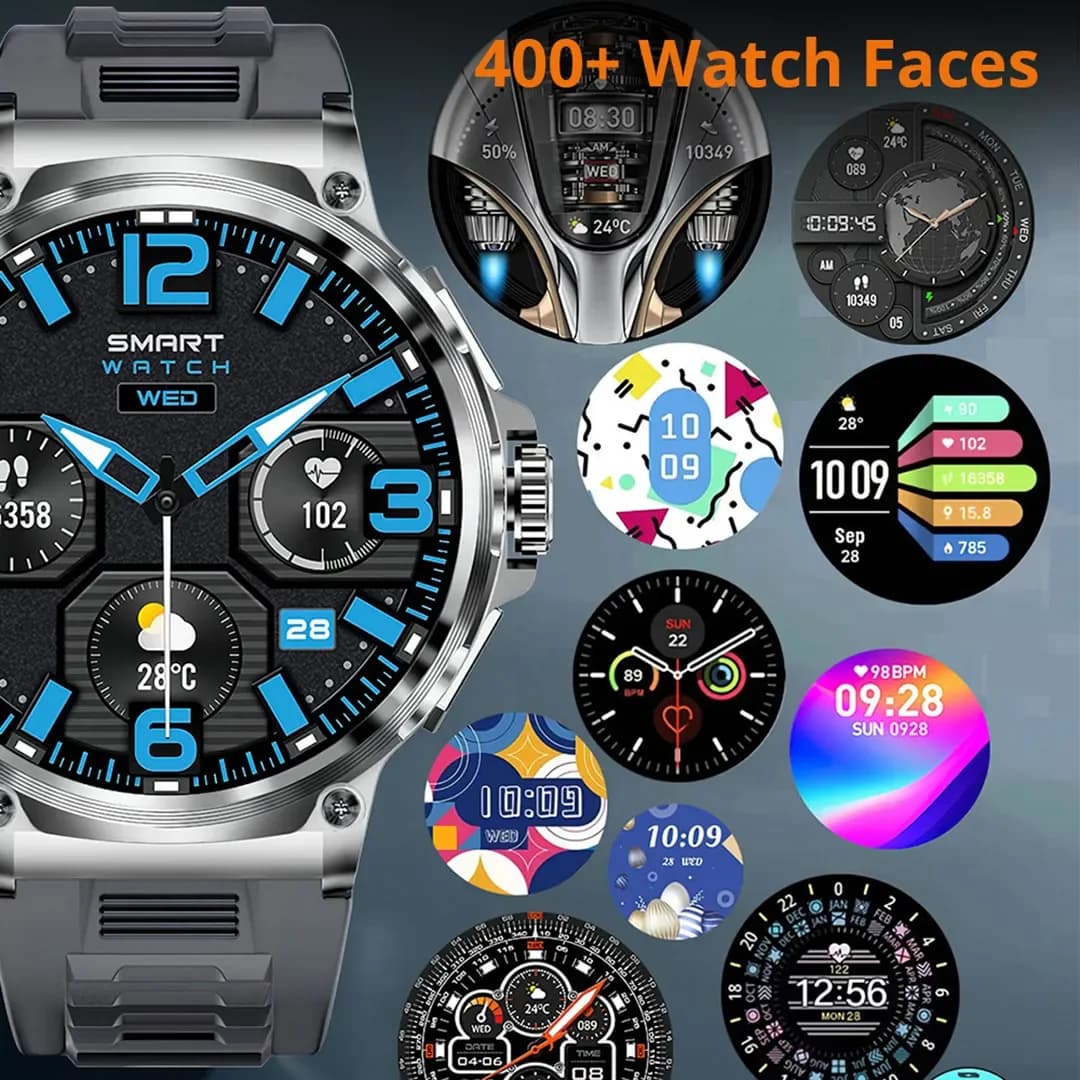 COLMI-Montre connectée V69 pour Xiaomi et Android, écran HD de 1.85 pouces, Bluetooth, appel, monite