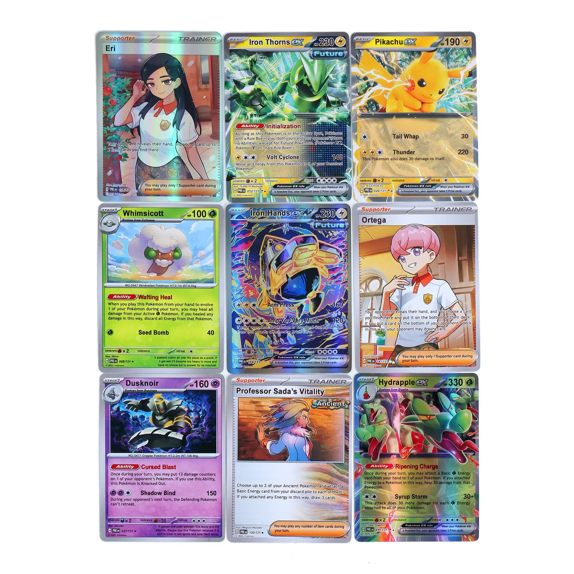 360 cartes Pokémon Mega Evolution Ascended Heroes PHANTASMAL FLAMES Destined Rivals Booster Battle T