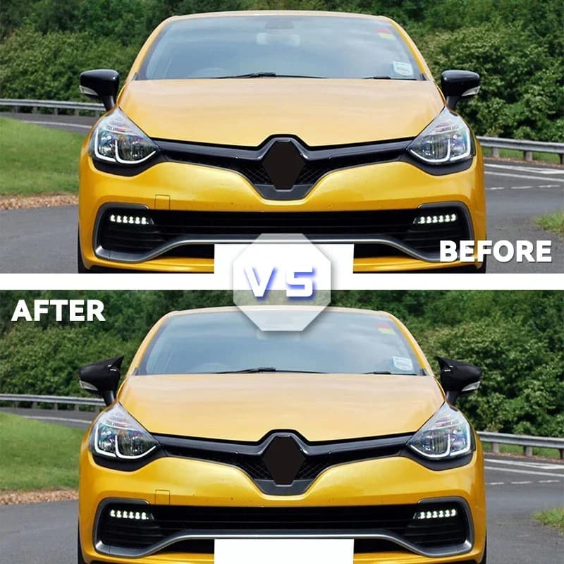 Couvercle de rétroviseur latéral chauve-souris pour Clio 4 IV 2012 – 2020, accessoires de voiture Re