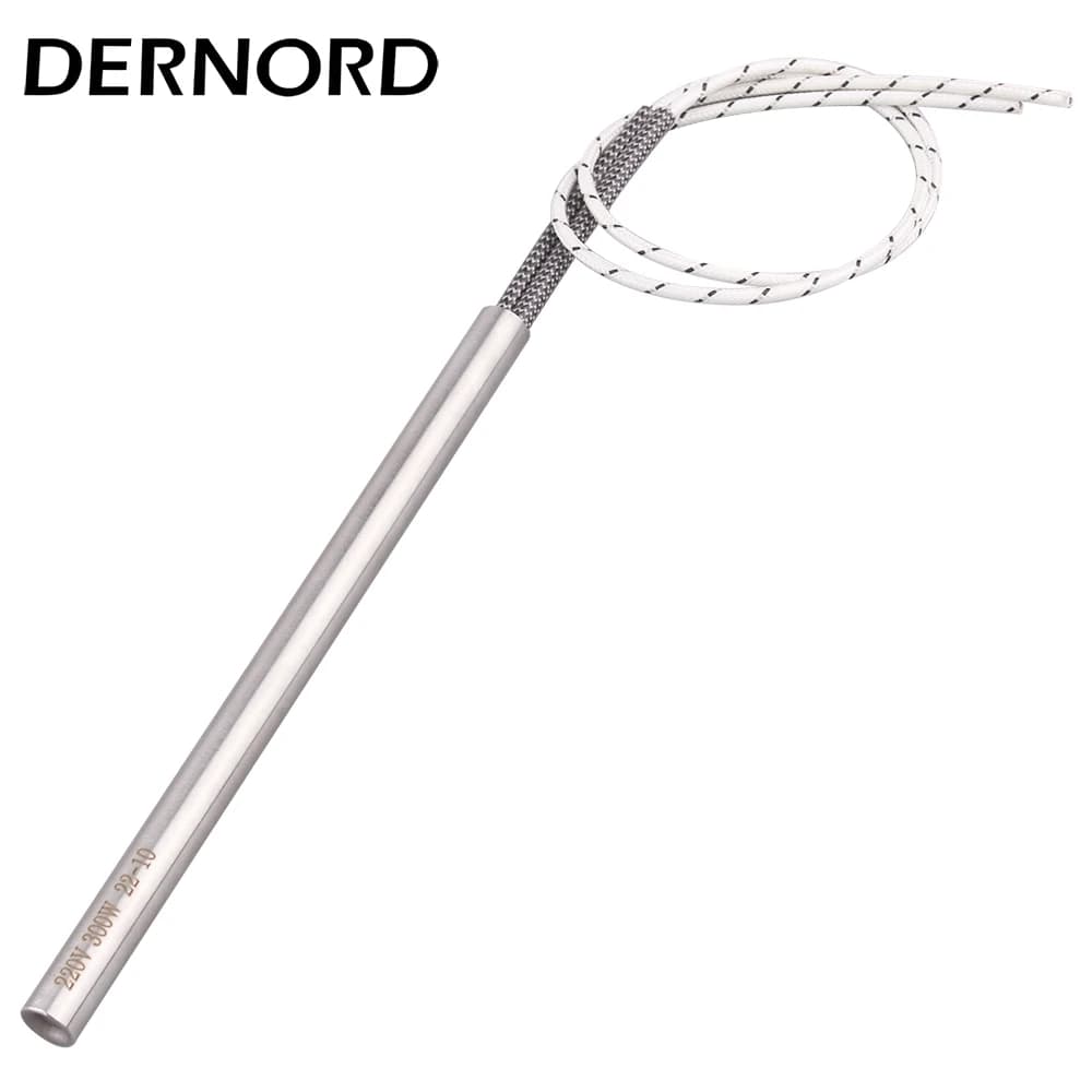 DERNORD 220v 300w bougie d'allumage granulés 10*100mm/155mm/160mm/170mm/180m cartouche de poêle allu