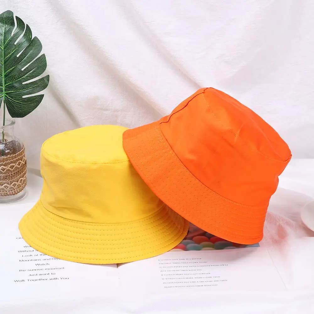 Chapeau unisexe pliable en coton, casquette de chasse, pêche, bassin, casquette de plage, protection