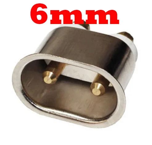 5mm 6mm IEC C8 câblage en céramique industrie prise haute température c7 mâle femelle connecteur fou