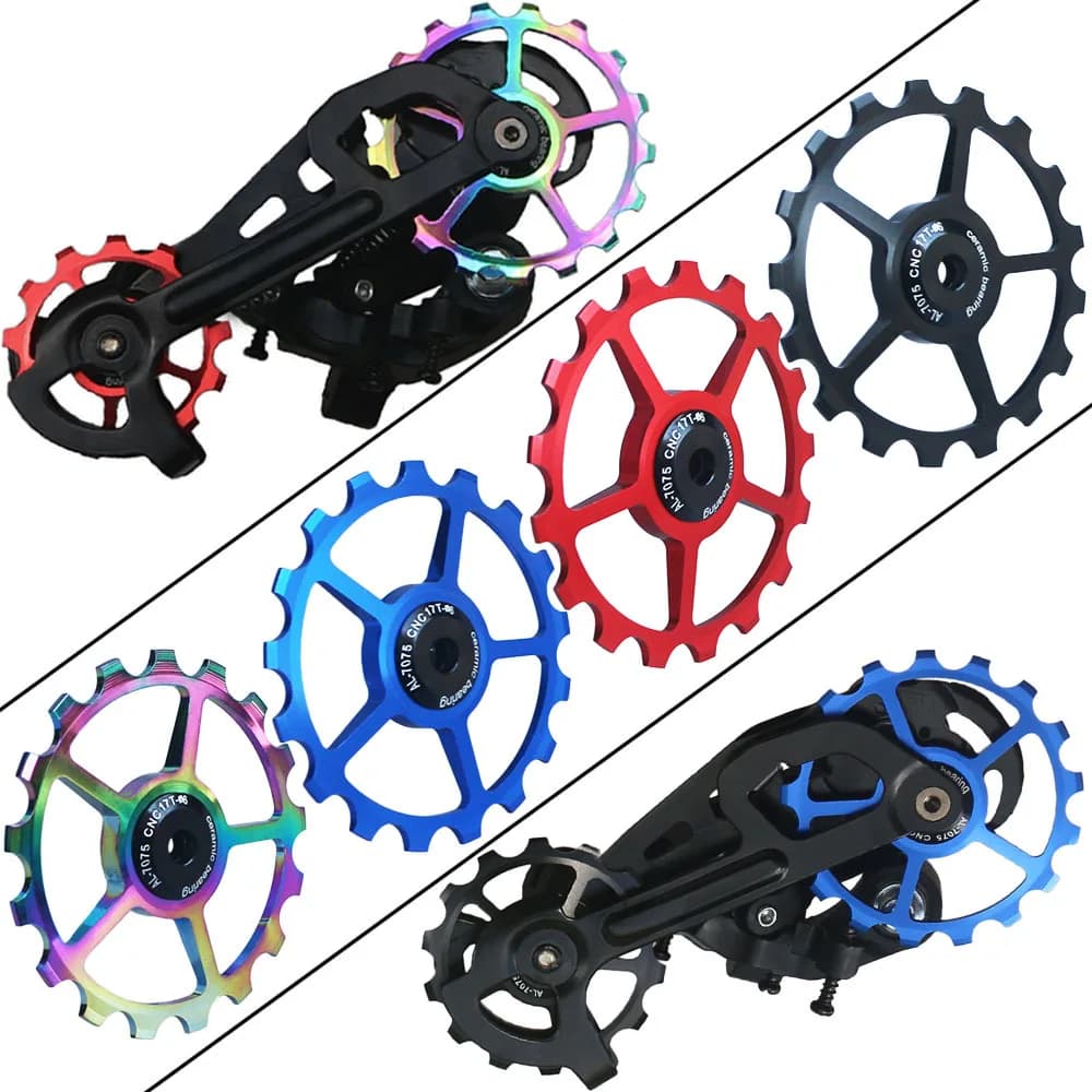 10T 11T 12T 13T 14T 15T 16T 17T vtt vélo de route dérailleur arrière poulie rouleau roulement en cér