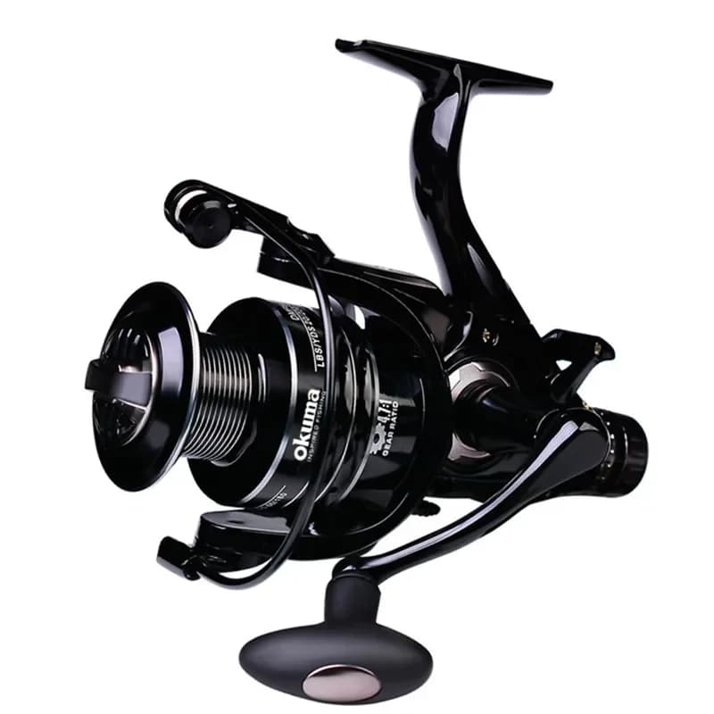 Okuma tout métal fil tasse filature bateau de pêche 5.2:1 4.7:1 tambour rotatif 19KG résistance tamb