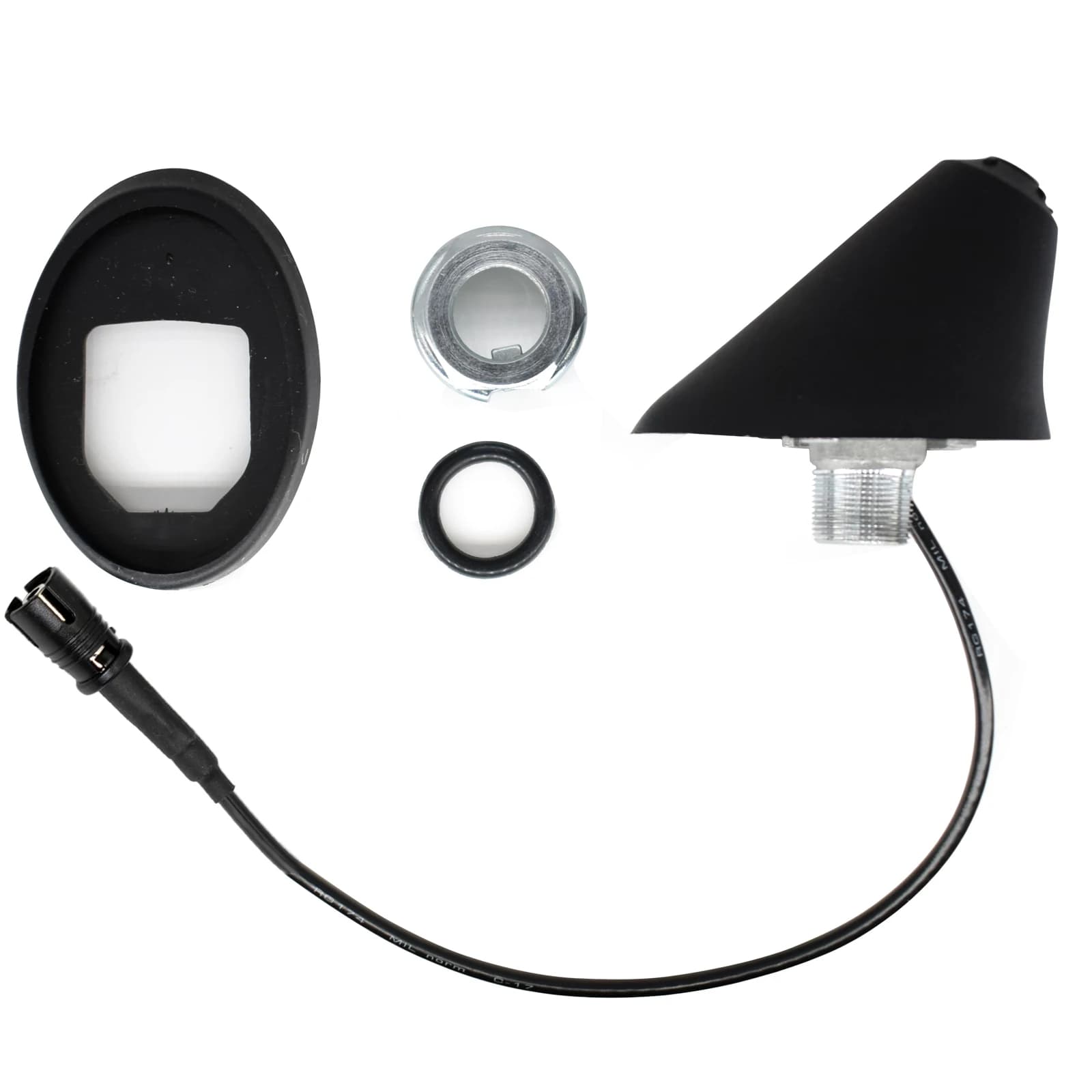 Antenne Radio de toit de voiture 9 pouces, Base aérienne, fouet à tige pour Mazda 3 5 6 VW Golf Mk3 