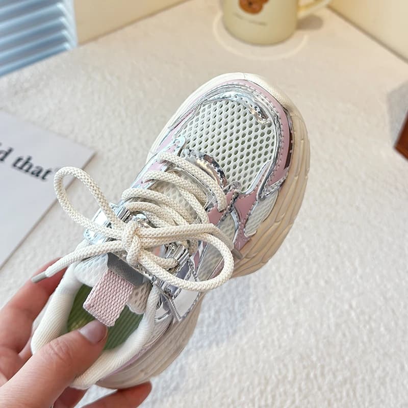 Baskets pour enfants printemps-été 2026, nouvelles chaussures de sport à semelle souple, antidérapan