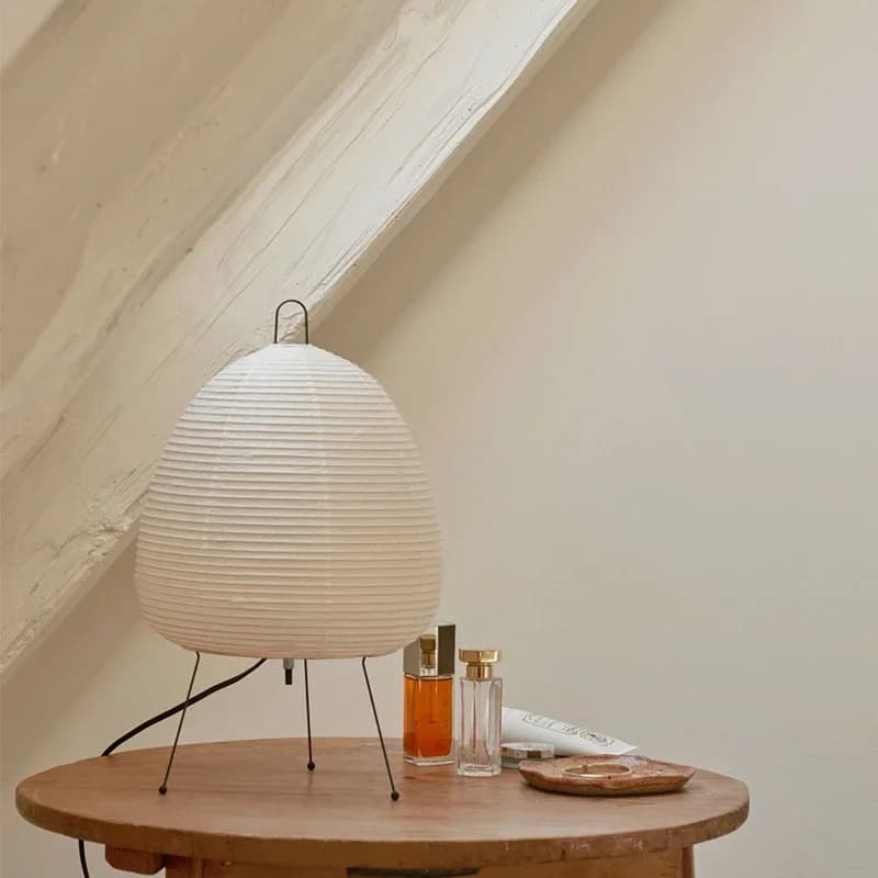 LED lampe de Table moderne minimaliste main berceau Xuan papier pour salon étude chambre hôtel intér