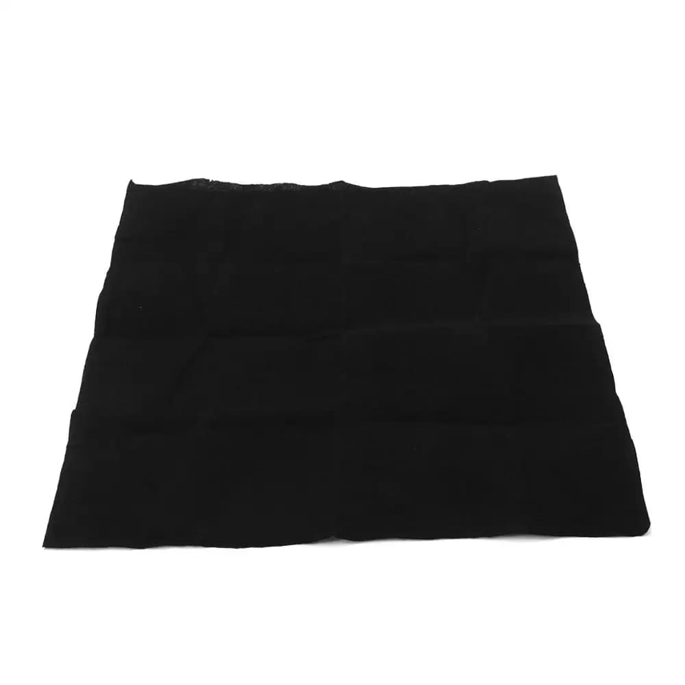 Tissu de maison personnalisé, épaisseur 1m x 1m, 3mm, noir, charbon actif, purificateurs d'air HEPA,