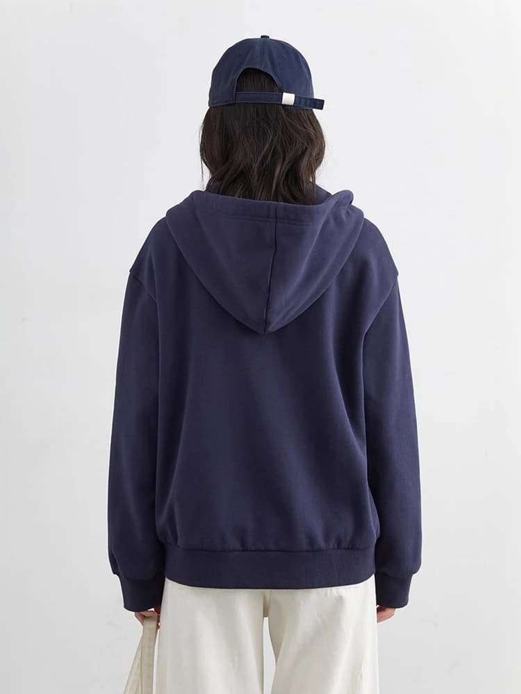 CHIC VEN coréen femmes sweats ample décontracté nouveau à capuche femme haut cordon dames veste pola