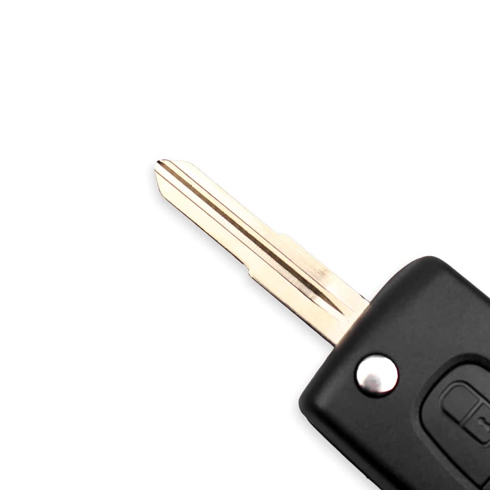 KEYYOU – coque de clé de voiture, coque de clé à distance, nouvelle clé pour citroën c-crosser C4 Fo