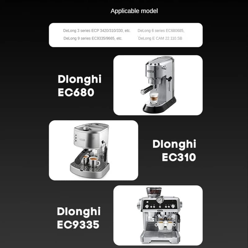 Buse à Vapeur pour Mousseur à Lait, Chambre à Air pour Delonghi Dedica EC680/EC685, ECP3420, ECHau35