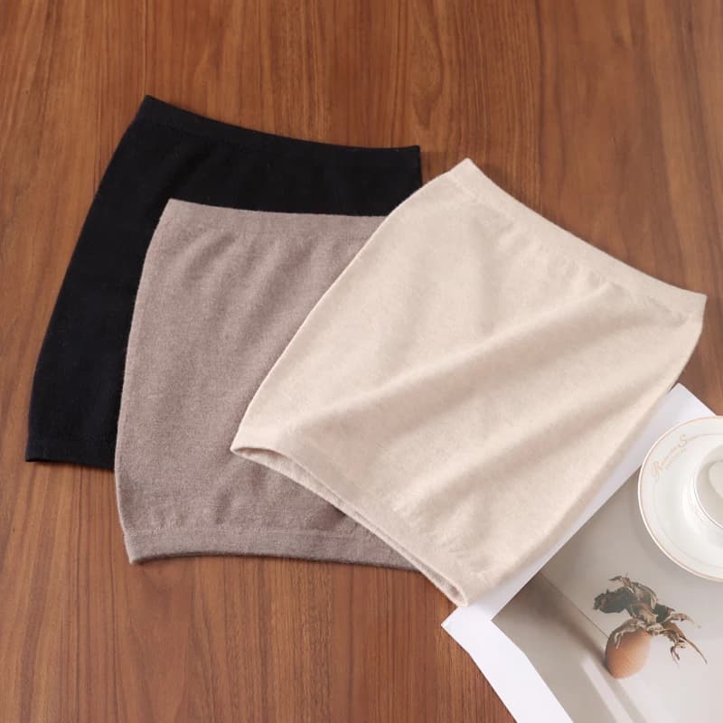 Chauffe-taille en laine Pure, ceinture confortable à haute élasticité pour la Protection abdominale 